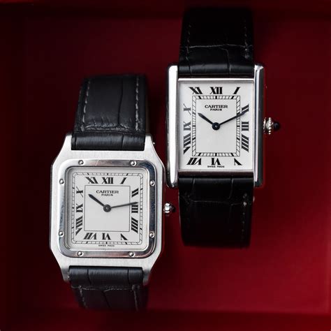 cartier santos tank|cartier santos 100 quartz.